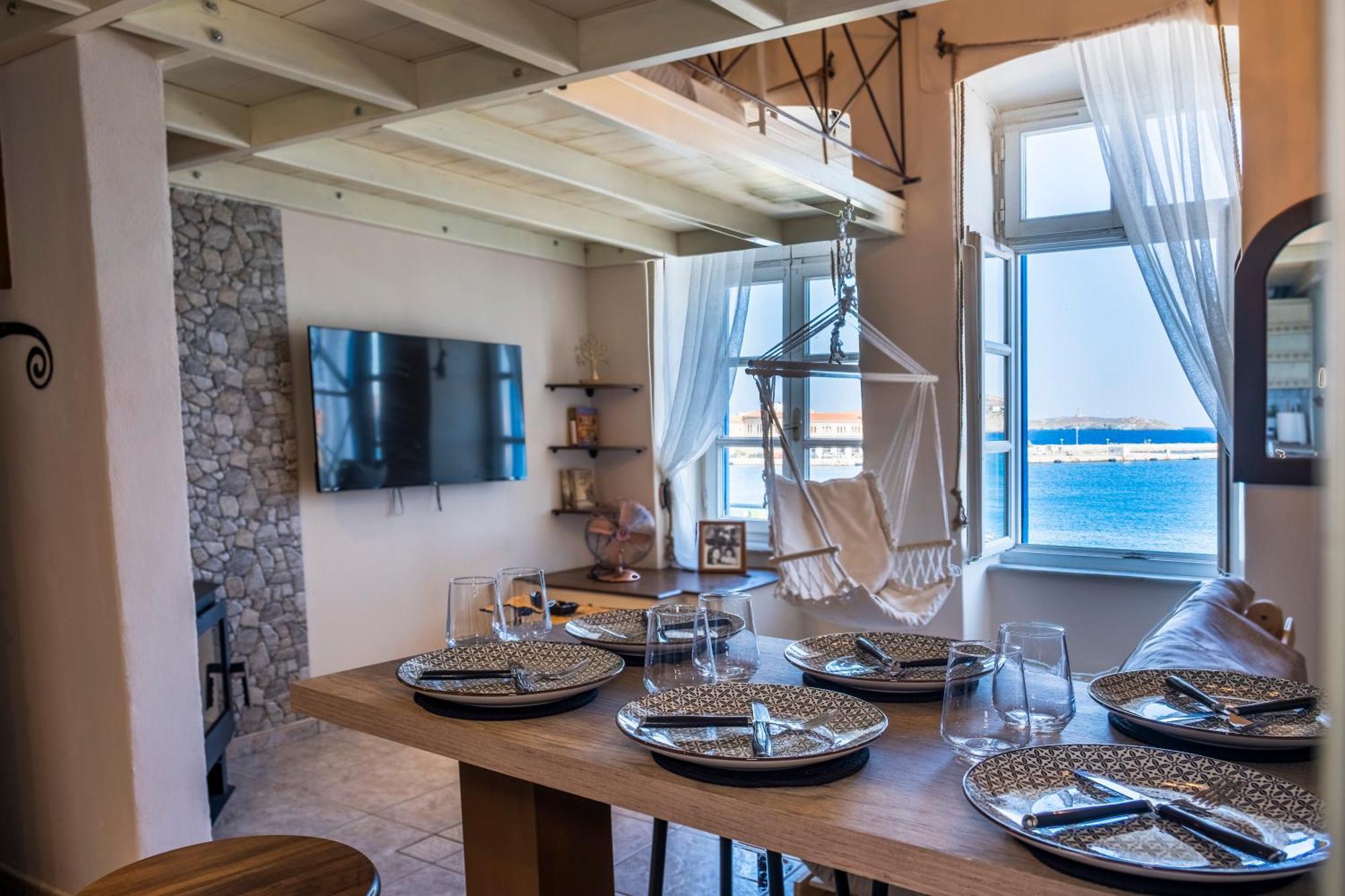 La Casa Nikolaou Sylivani Ermoupoli Bagian luar foto
